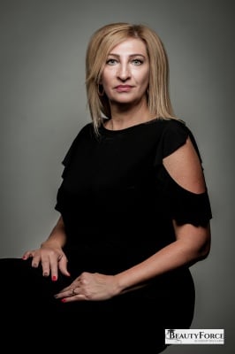 Галя Брезова - преподавател по практика козметика в BeautyForce Academy Bulgaria
